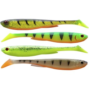 Guma Daiwa Prorex Slim Shady 13,5cm Flash Color Set / 4szt