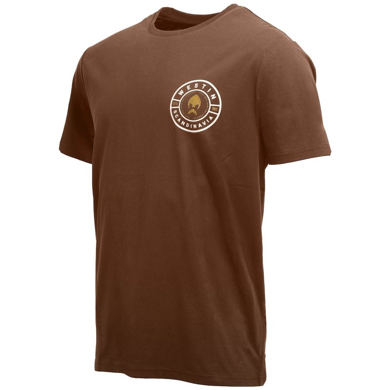 Koszulka Westin SwimLure T-Shirt Dark Brown - XL