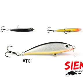 Wobler Siek Skiper 5cm 3g Tonący - T01