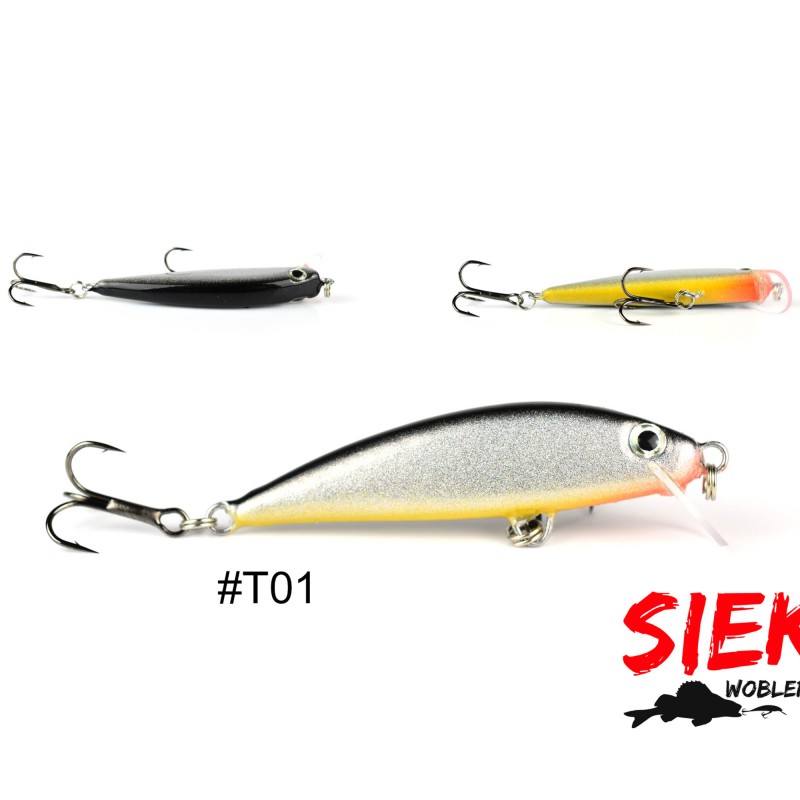 Wobler Siek Skiper 5cm 3g Tonący - T01