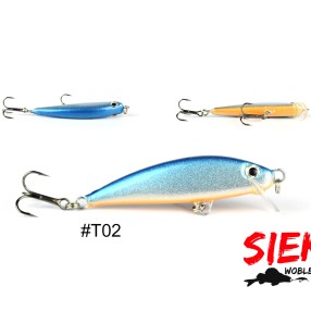 Wobler Siek Skiper 5cm 3g Tonący - T02