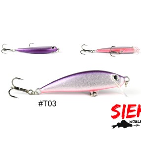 Wobler Siek Skiper 5cm 3g Tonący - T03