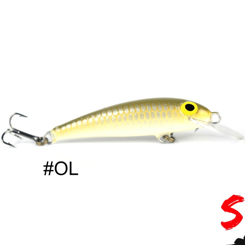 Wobler Siek Uklejka Igła 4cm 1,6g Pływający - OL