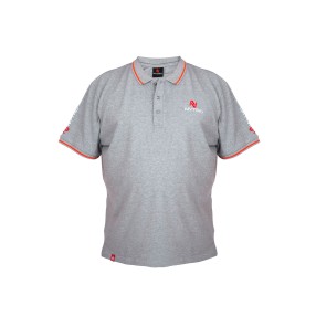 Koszulka Nytro Light Marl Grey Polo Shirt - L