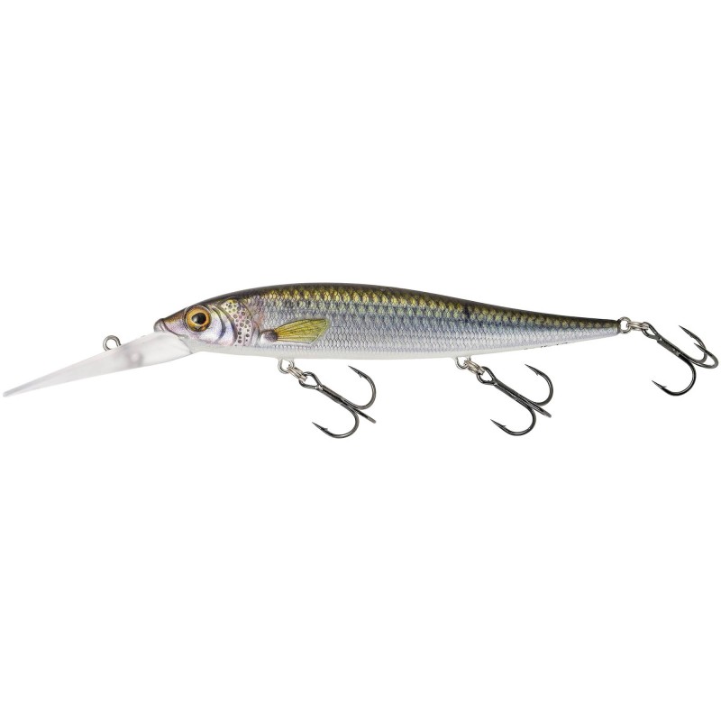 Wobler Westin Jerkbite Dr 11cm 15g Suspending Matte Gem Shad