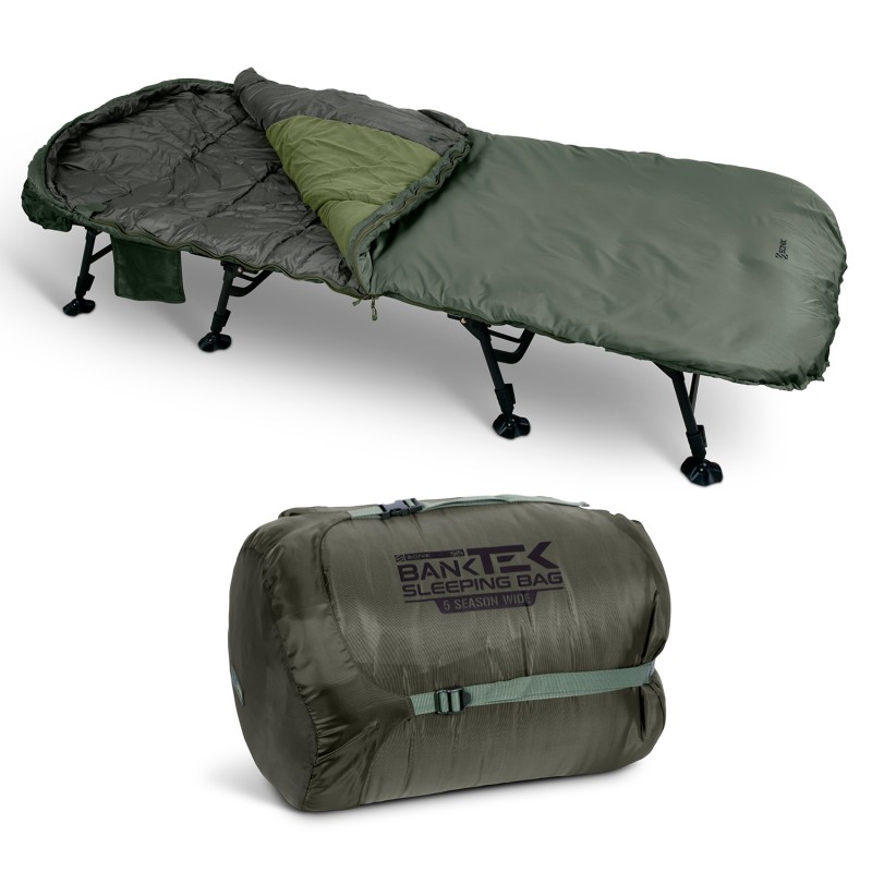 Śpiwór Sonik Bank-Tek 5 Season Sleeping Bag Wide 4350g