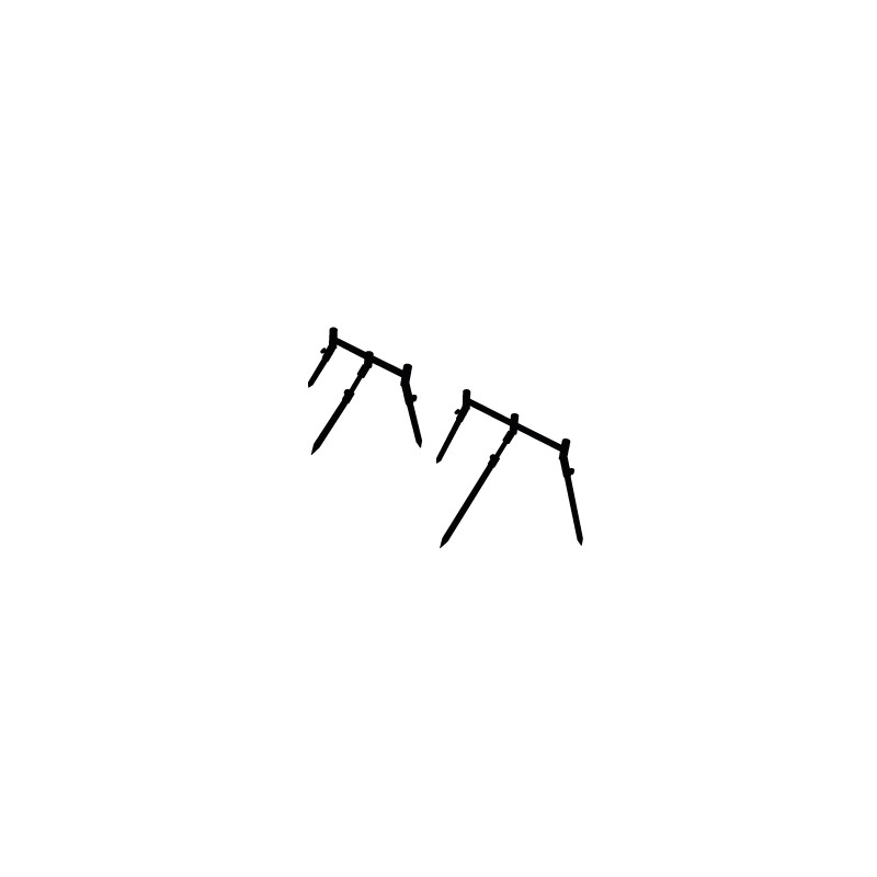 Rod Pod Sonik Xtractor 2-Rod Tri-Pod