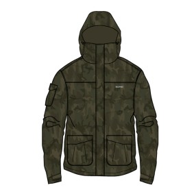 Kurtka Sonik Heavy Weight Padded Jacket Camo - XXL