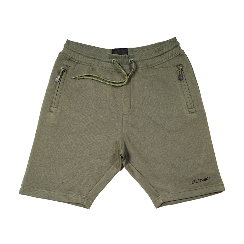 Spodnie Sonik Green Fleece Shorts - XXL