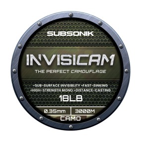 Żyłka Sonik Subsonik Invisicam 18lb 3000m (0,35mm)