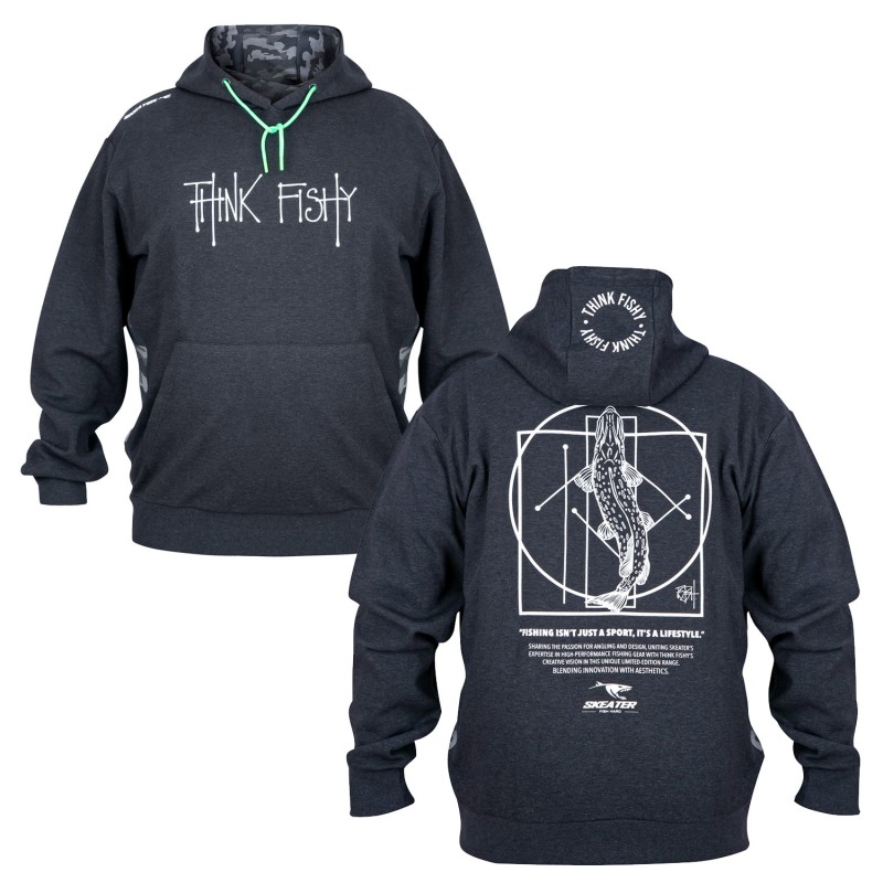 Bluza Skeater Think Fishy Art - L