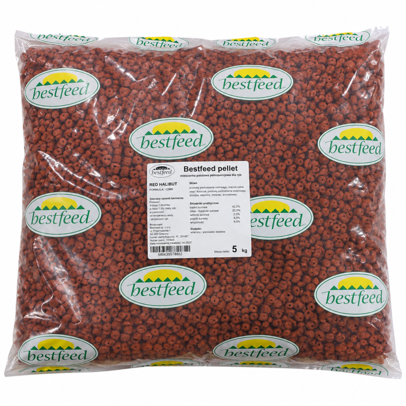 Pellet Bestfeed Red Halibut 12mm 5kg