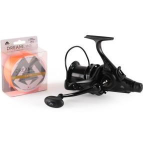 Kołowrotek Mikado M-KA Carp FR 8005 + Żyłka Dreamline 0,35mm