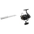 Zestaw Wędka Zemex Razer Flat-Method Feeder 14ft 140g + Kołowrotek Mikado Sensual NG Distance 5007