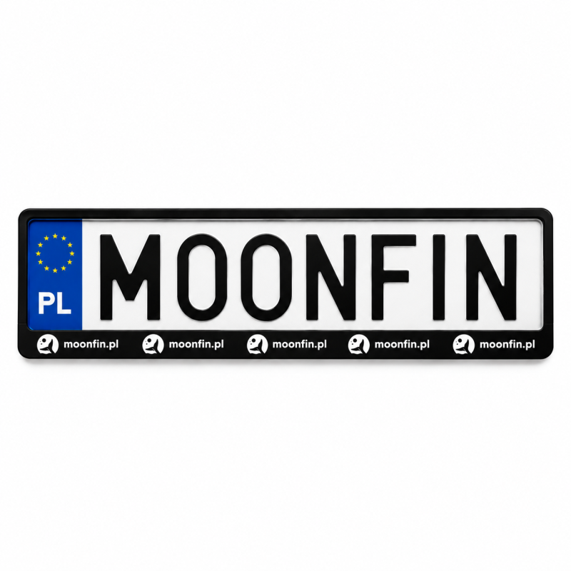 Ramka Na Rejestrację Samochodową Moonfin 