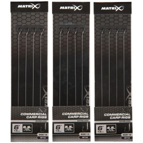 Przypony Matrix X1 Commercial Carp 15cm Rigs - 12