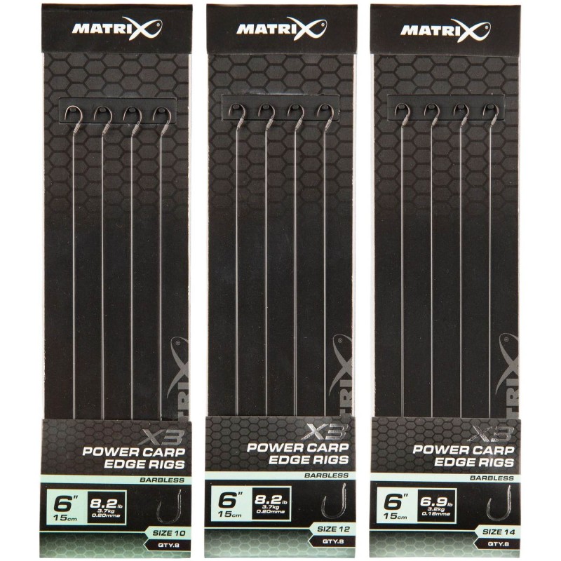 Przypony Matrix X3 Power Carp Edge 15cm Rigs - 12