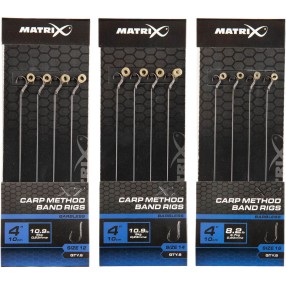 Przypony Matrix X7 Carp Method 10cm Band Rigs - 14