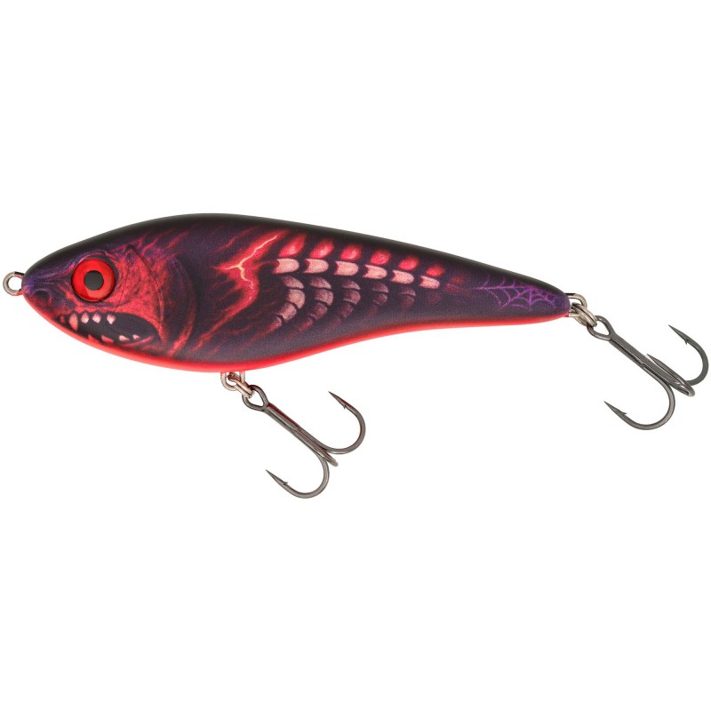 Wobler Westin Swim Glidebait Halloween 26 - Suspending 12cm 53g Hellfire Nightmare