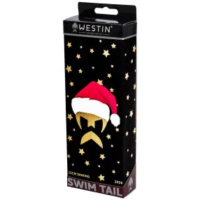 Wobler Westin Swim Tail Christmas Edition 26 - Sinking 12cm 68g 1 Body 2 Tails