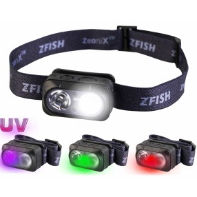 Latarka Czołowa Zfish Zeonix UV