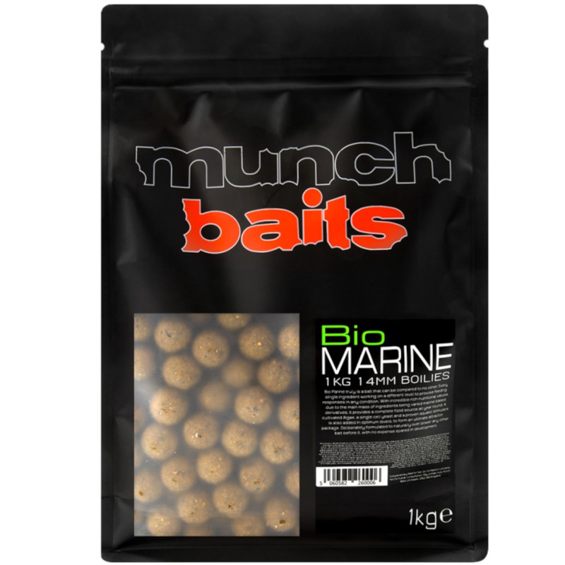 Kulki zanętowe Munch Baits - Bio Marine 1kg - 18mm