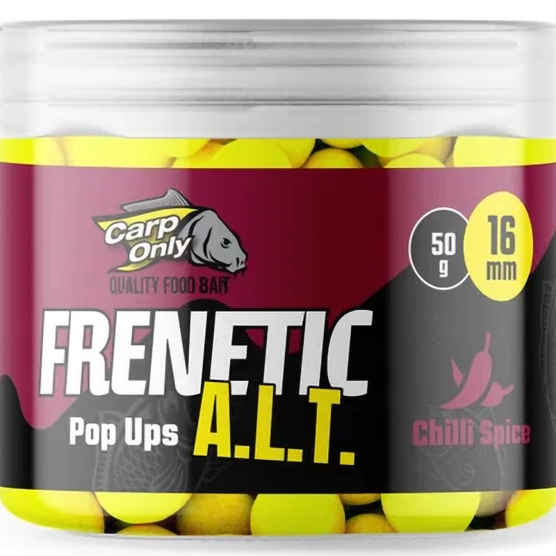 Kulki Carp Only Frenetic A.L.T. Hi-Visual Pop Ups Chilli Spice 16mm 50g