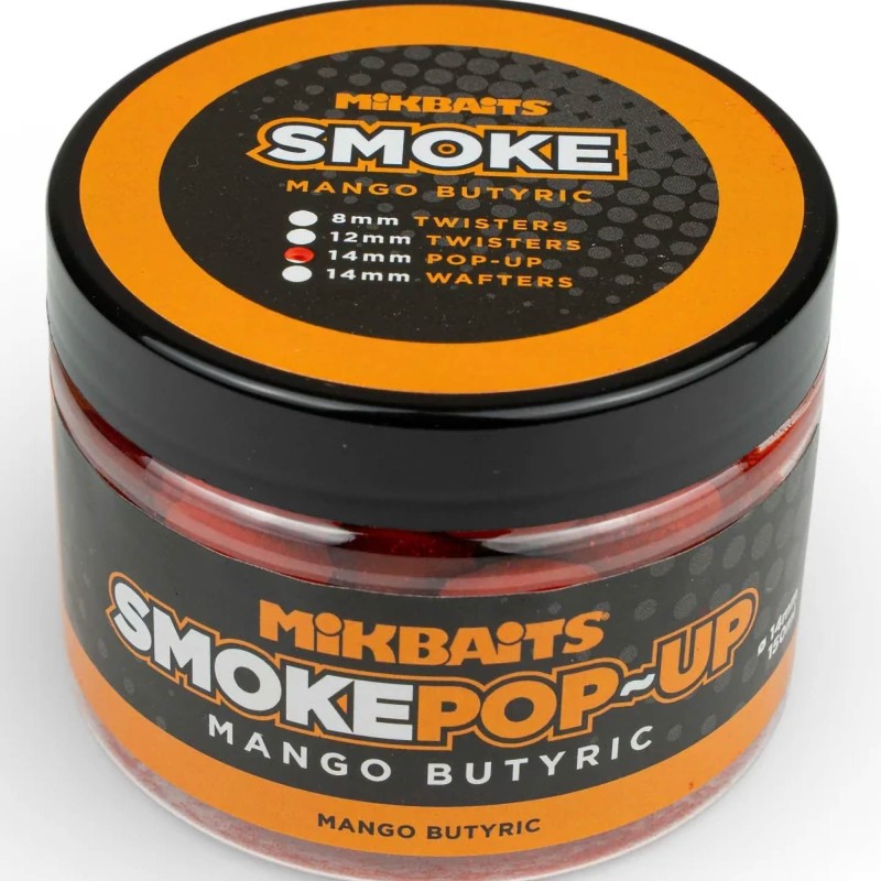 Kulki Mikbaits Smoke Pop Up 150ml - Mango Butyric 14mm