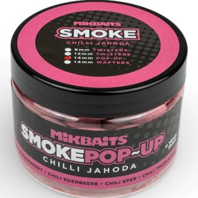 Kulki Mikbaits Smoke Pop Up 150ml - Chilli Strawberry 14mm