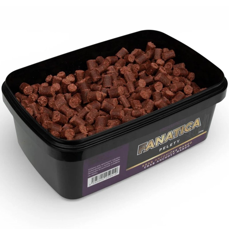 Pellet Mikbaits Fanatica 700g - Crab Anchovy Mango 6mm