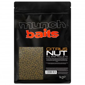 Pellet zanętowy Munch Baits 4mm - Citrus Nut 1kg