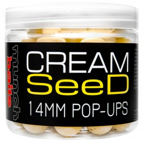 Kulki Pop Ups Munch Baits - Cream Seed - 18mm