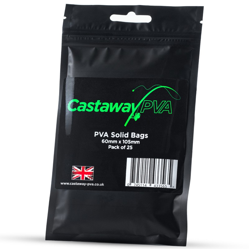 Woreczki Castaway PVA Solid Bags 60mm x 105mm/25szt.