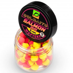 Wafters Solbaits Salmon Duo Fluo Pink - Yellow 8mm