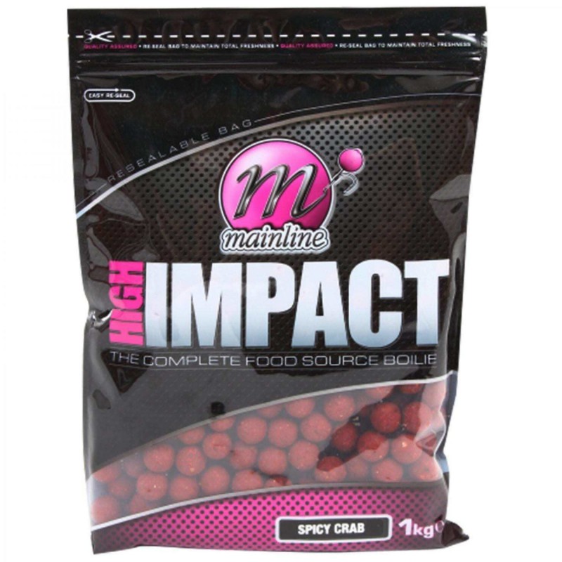 Kulki Mainline High Impact Boilies Spicy Crab 20mm 1kg