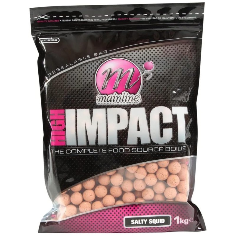 Kulki Mainline High Impact Boilies Salty Squid 20mm 1kg