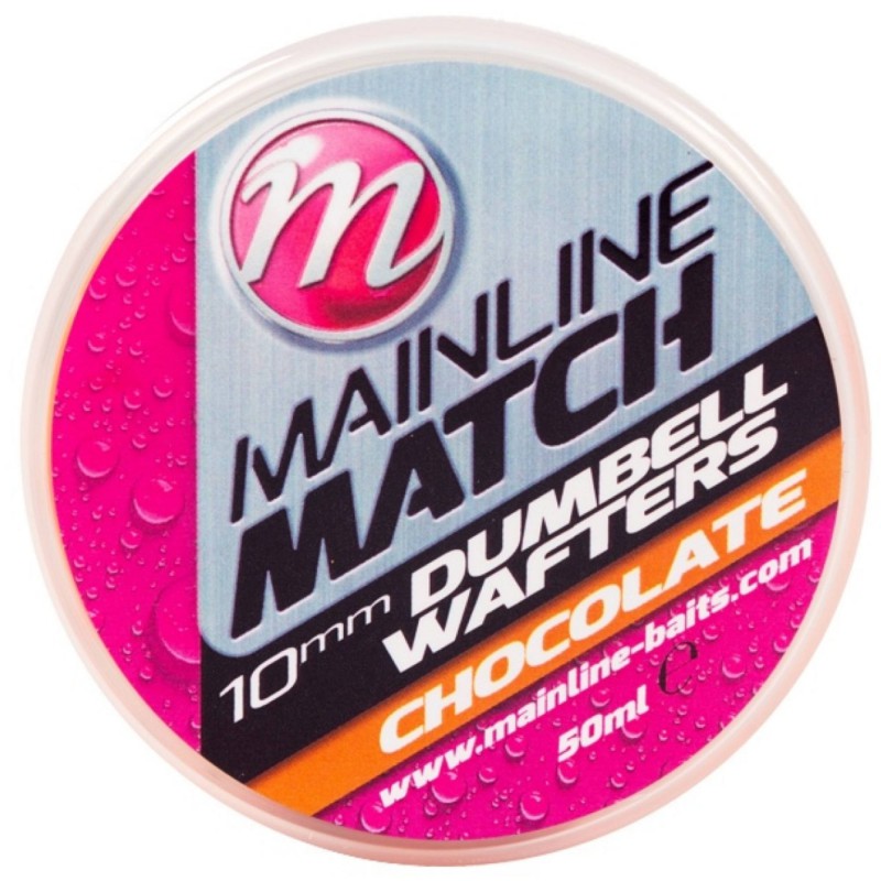 Wafters Mainline Match Dumbell Chocolate 10mm