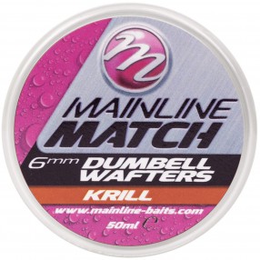 Wafters Mainline Match Dumbell Red Krill 6mm