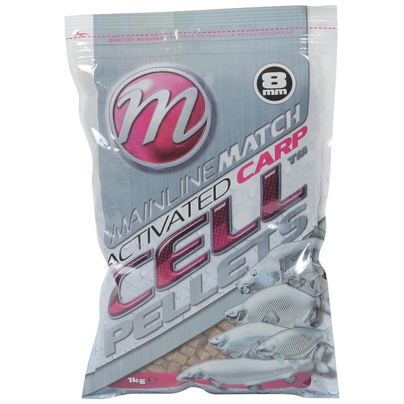 Pellet Mainline Match Pellets Activated Carp Cell 8mm 1kg 