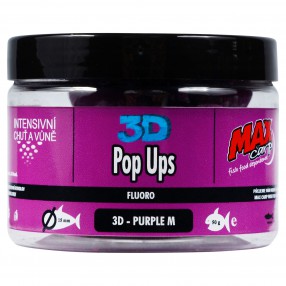 Kulki Pop-Up Fluo 3D Max Carp - Purple M 15mm