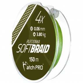 Plecionka MatchPro 4X Team Soft Braid 0.12mm 10.50kg
