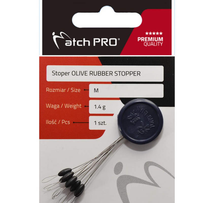 Stopery MatchPro Olive Rubber Stopper Rozmiar Medium