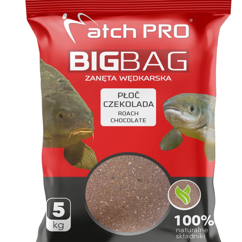 Zanęta MatchPro Big Bag Płoć Czekolada 5kg