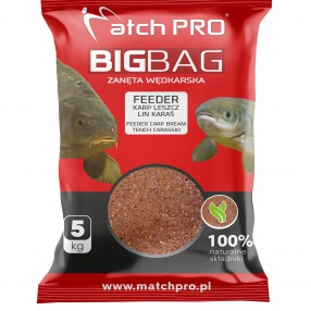 Zanęta MatchPro Big Bag Feeder - Karp, Leszcz, Lin, Karaś 5kg
