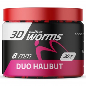 Wafters MatchPro Top Worms Wafters Duo Halibut 8mm