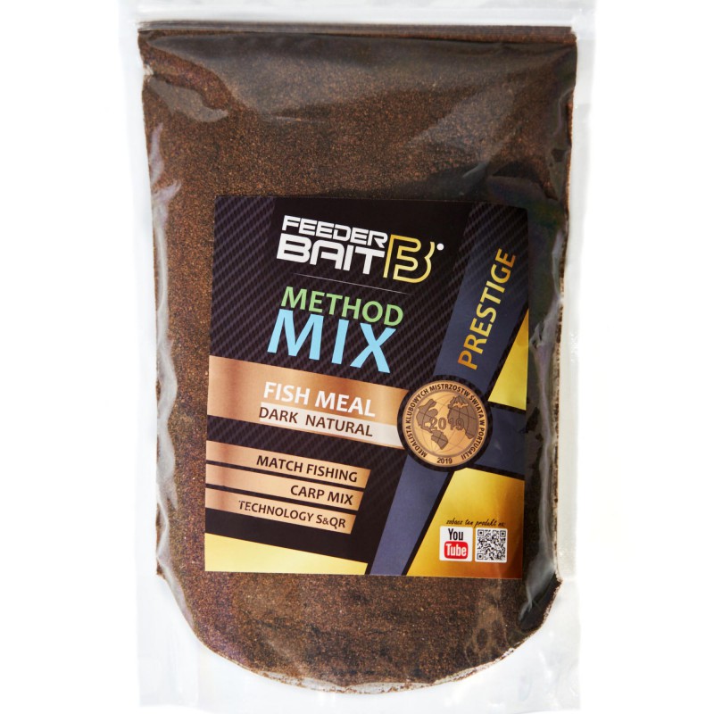 Zanęta Method Mix Feeder Bait Prestige - Fish Meal Dark Natural 800g