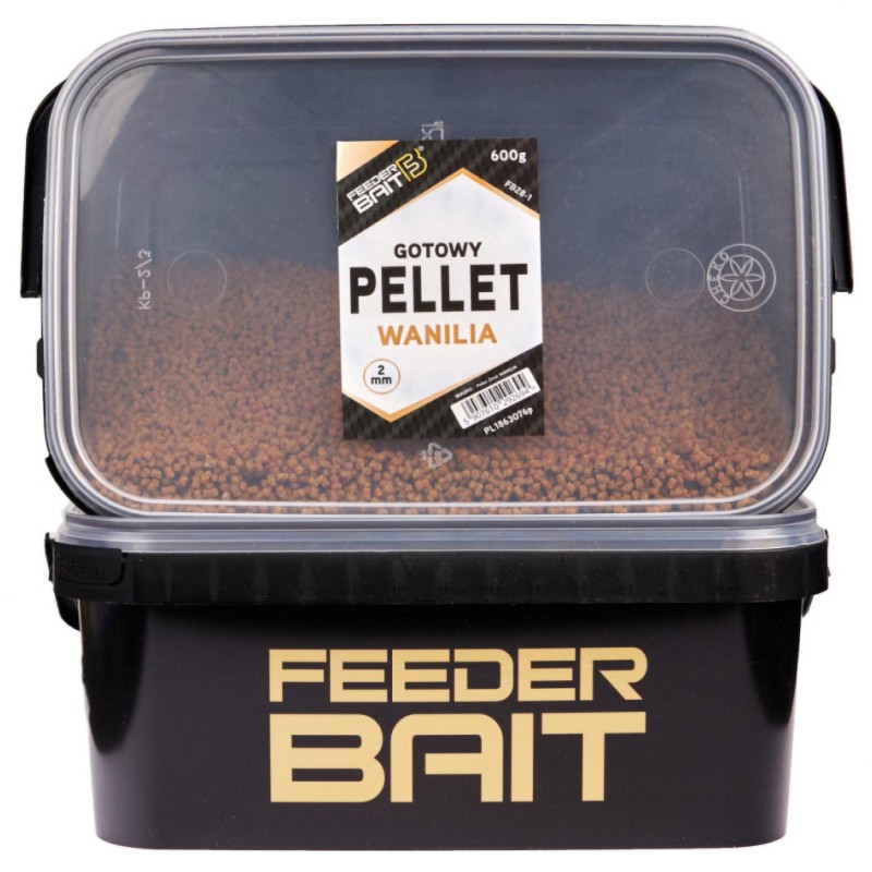 Pellet Gotowy Feeder Bait W Wiaderku Wanilia 2mm