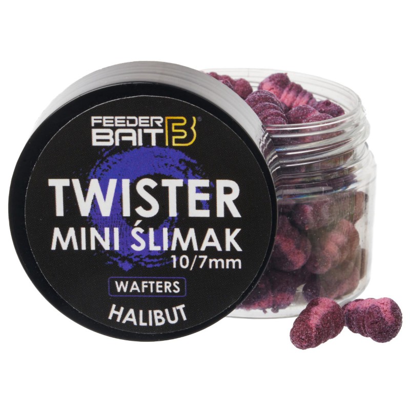 Wafters Feeder Bait Twister Mini Ślimak 10/7mm - Halibut