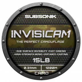 Żyłka Sonik Subsonik Invisicam Snag Leader 45lb 100m (0.55mm)