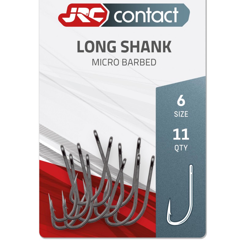 Haczyki JRC Contact Longshank Carp Hooks Size 4